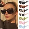 Unique Big Frame Shades Trend Glasees Women's Sunglasses Female Sun Glasses Square Sunglasses