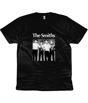 The Smiths - Промо-фотография - Футболка из органического хлопка - Моррисси - Марр - Манчестер