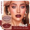 Non-stick Cup Non-fading Lip Glaze + Lip Modification Lip Liner Set with Long-lasting Color and Non-smearing Makeup