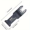 NEWONE 7pcs Oscillating Tool Blade, Multi-tool saw blades Multi Tool Mortar Cutting Saw Blades for tile concrete cutting
