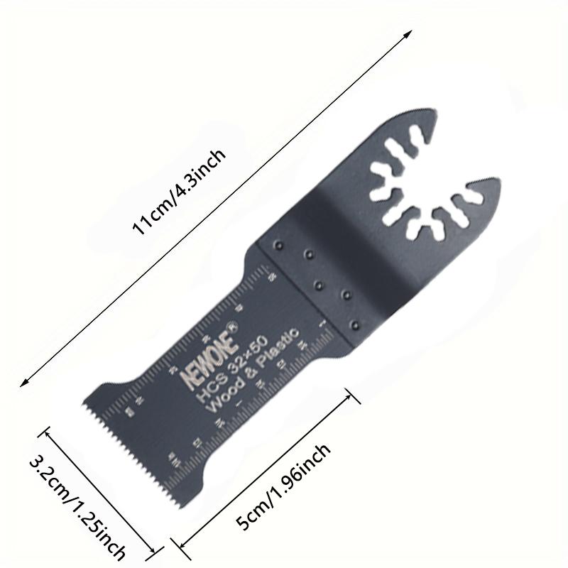 NEWONE 7pcs Oscillating Tool Blade, Multi-tool saw blades Multi Tool Mortar Cutting Saw Blades for tile concrete cutting