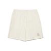 New MLB Basic Terry Shorts Casual Shorts Women's White 3FSPB0533-50CRS