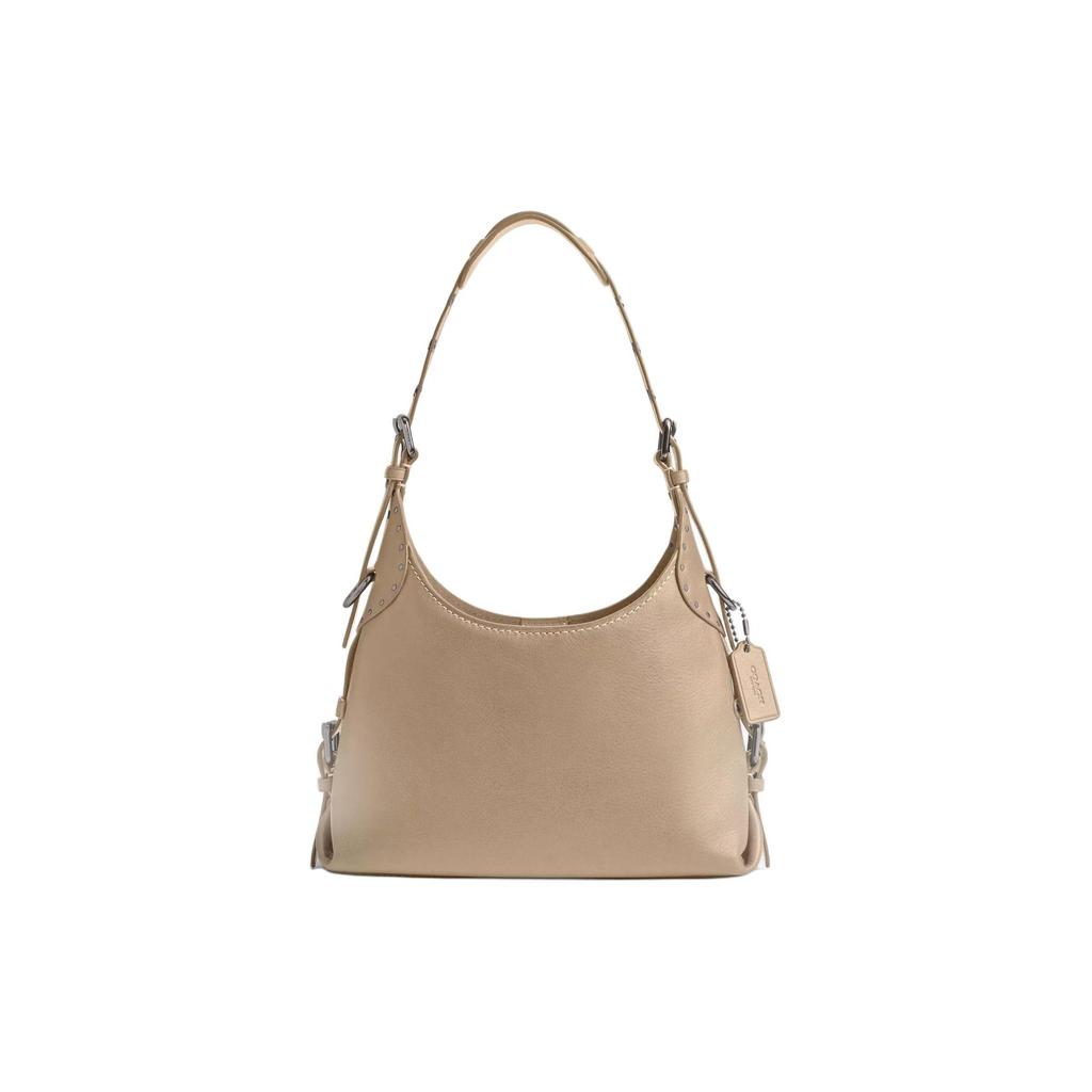 Coach Cargo 28 Fashion Casual Solid Color Pebbled Leather Tote Shoulder Bag Large Women bags Silver CT722-LHSBM