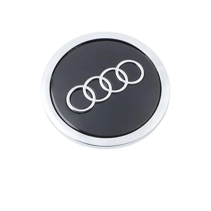 4pcs 60mm 61mm 68mm 69mm Car Styling Wheel Center Cap Hub Covers Badge 4B0601170 For 40s A3 A4 A5 A6 A7 A8 S4 S6 Accessoriess40