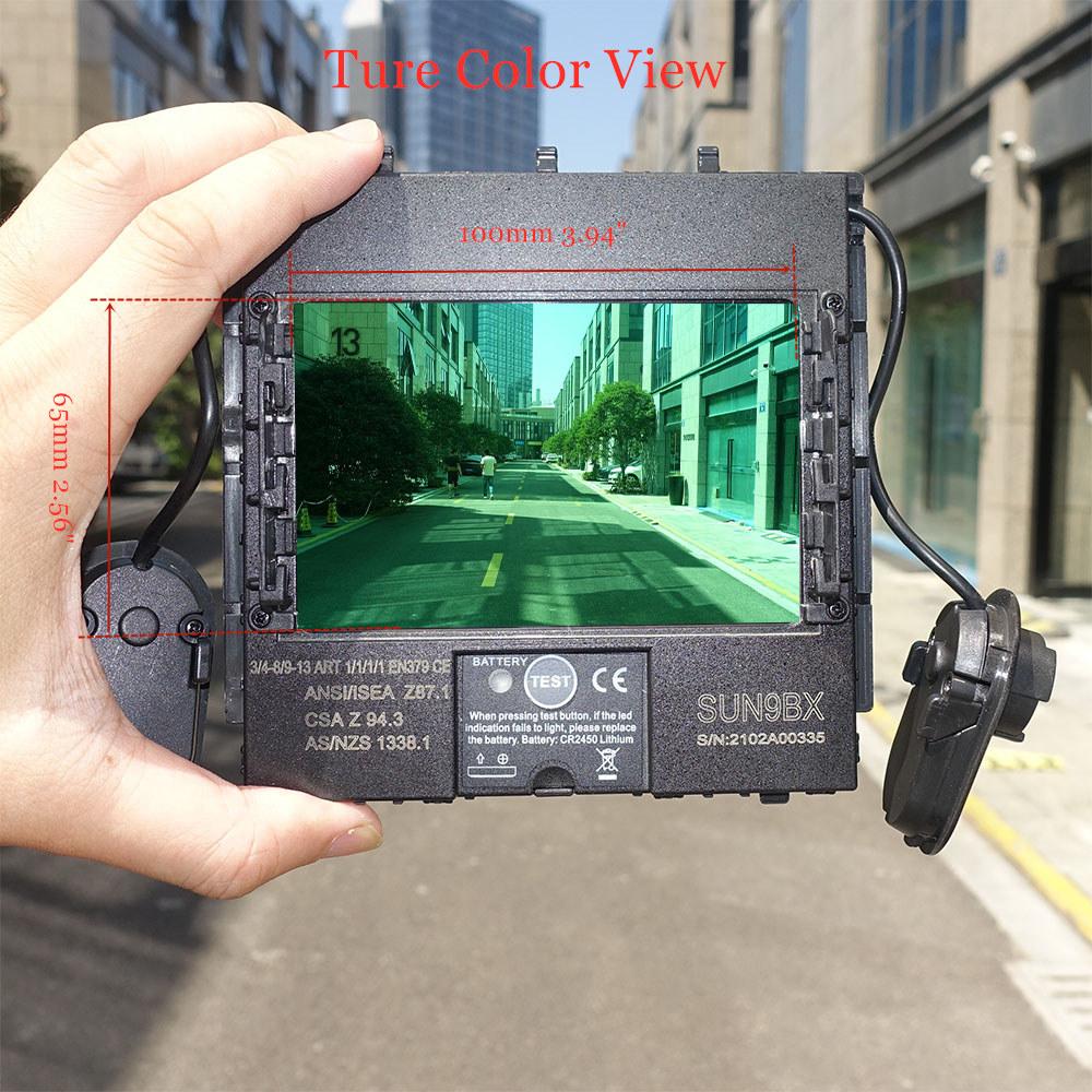 Профессиональная сварочная маска, оптический фильтр 1111, 100x65 мм, 4 датчика, сварочный шлем CE EN379