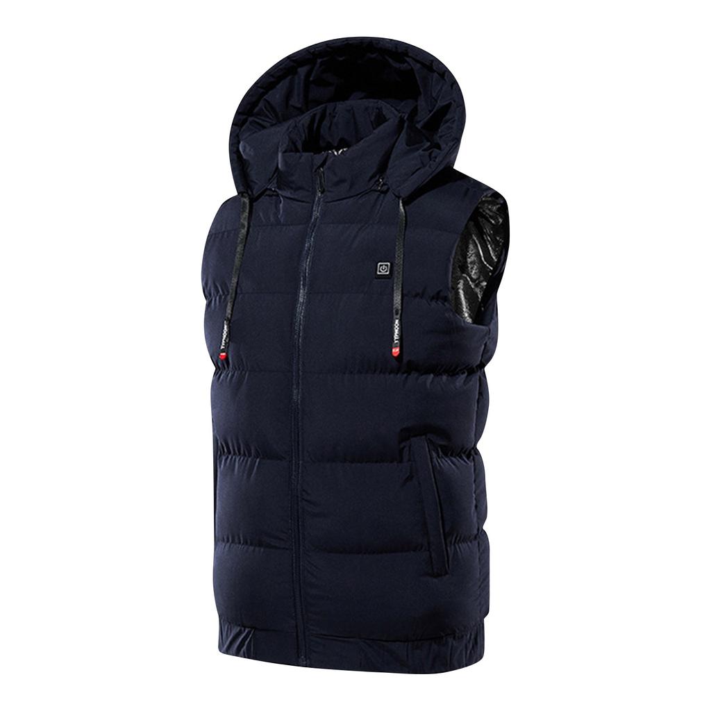 Европейский и американский USB-зарядка с подогревом, умный жилет, пальто, теплый топ