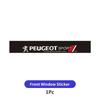Peugeot Sportovní polep na čelní sklo pro Peugeot 206 207 208 307 308 408 508 2008 3008 5008 Rifter Expert Stylingové dekorace auta