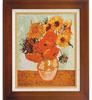 Olympus Cross Stitch Embroidery Kit Art Gallery Sunflower Van Gogh 879