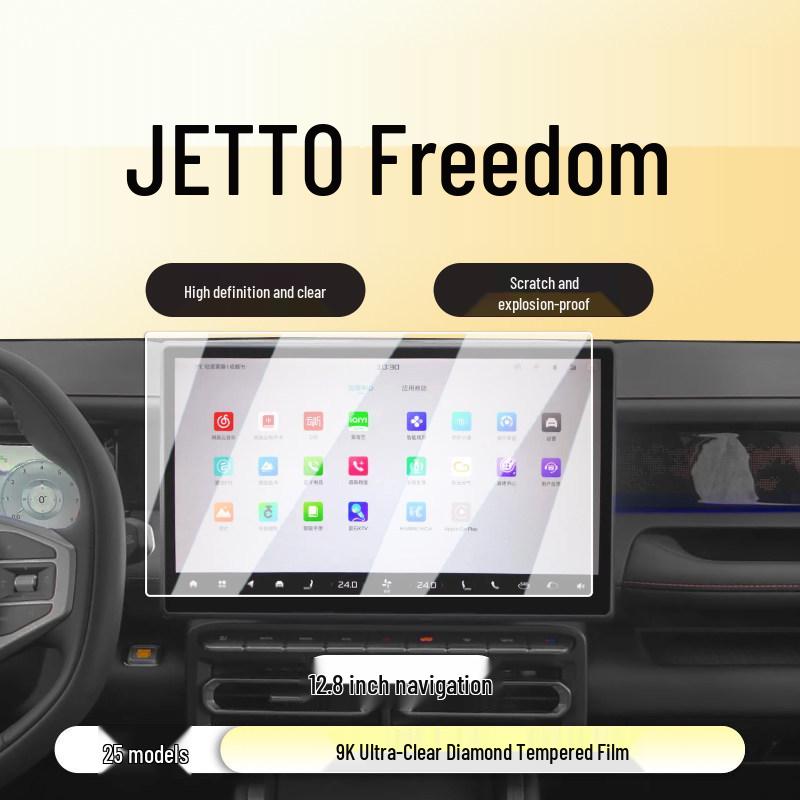 Jetour Traveller Center Console Display Protective Film