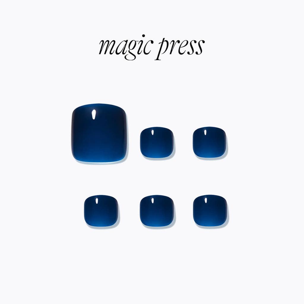 Magic Press Pedicure Dark Blue