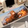 Kawaii Anime Large Gaming Mouse Pad P Bidoof Speed Desk Mat Gamer Keyboard Mousepad HD Home Office Desk Accessories