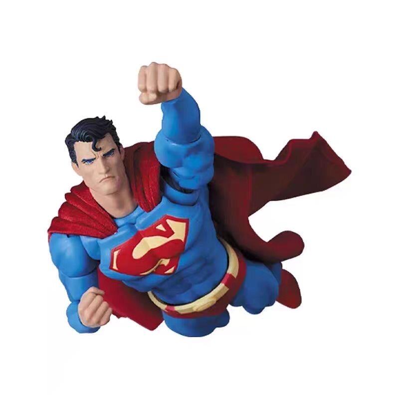 ()Ct Toys Фигурка Супермен Mafex 117 Экшен-фигурка Hush DC Лига Справедливости Подвижные суставы Комикс-версия Коллекционная Фигурка Модель