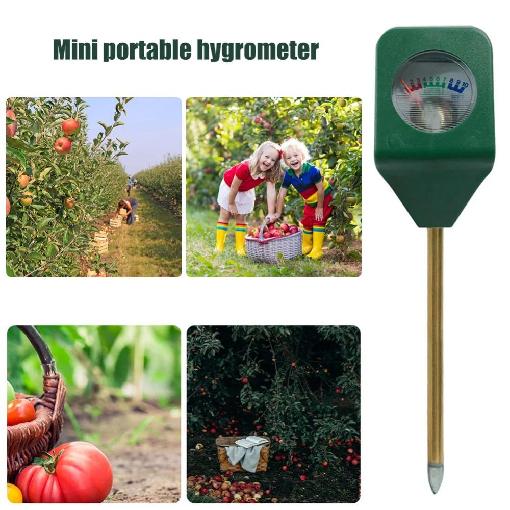 Mini Soil Moisture Meter Metal Probe Gardening Plant Flower Water Analyzer Soil Moisture Tester Hygrometer Detector Tool