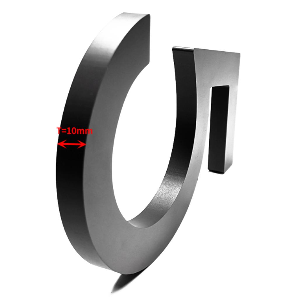 Трехмерные бирки для дома, вилла, устойчивость к атмосферным воздействиям, цифровой номер