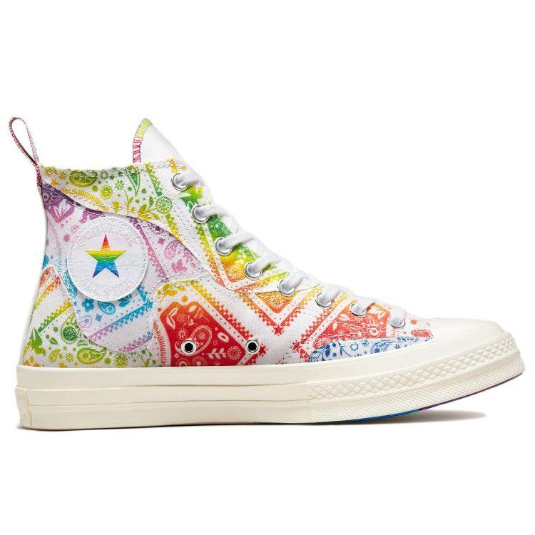 Converse Кроссовки унисекс Chuck 70 High Pride Белые университетские красные A02266C
