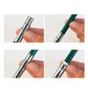 Art Supplies Metal Color Pole Extender Pen Case ExtendedPencil Extension Pole Double End