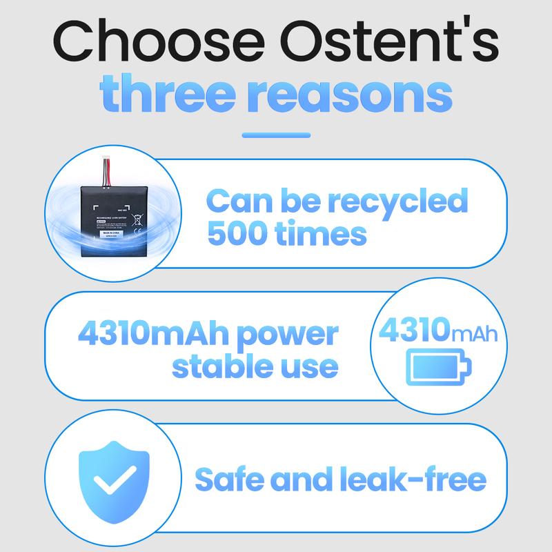 OSTENT 4310 мАч 3,7 В HAC-003 Перезаряжаемая батарея для игровой консоли Nintendo Switch Запасная батарея с набором инструментов для ремонта