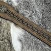 Pu Leather Viking Head Ring Medieval Style Halloween Cosplay Hairband Personality Kings Crown  Men