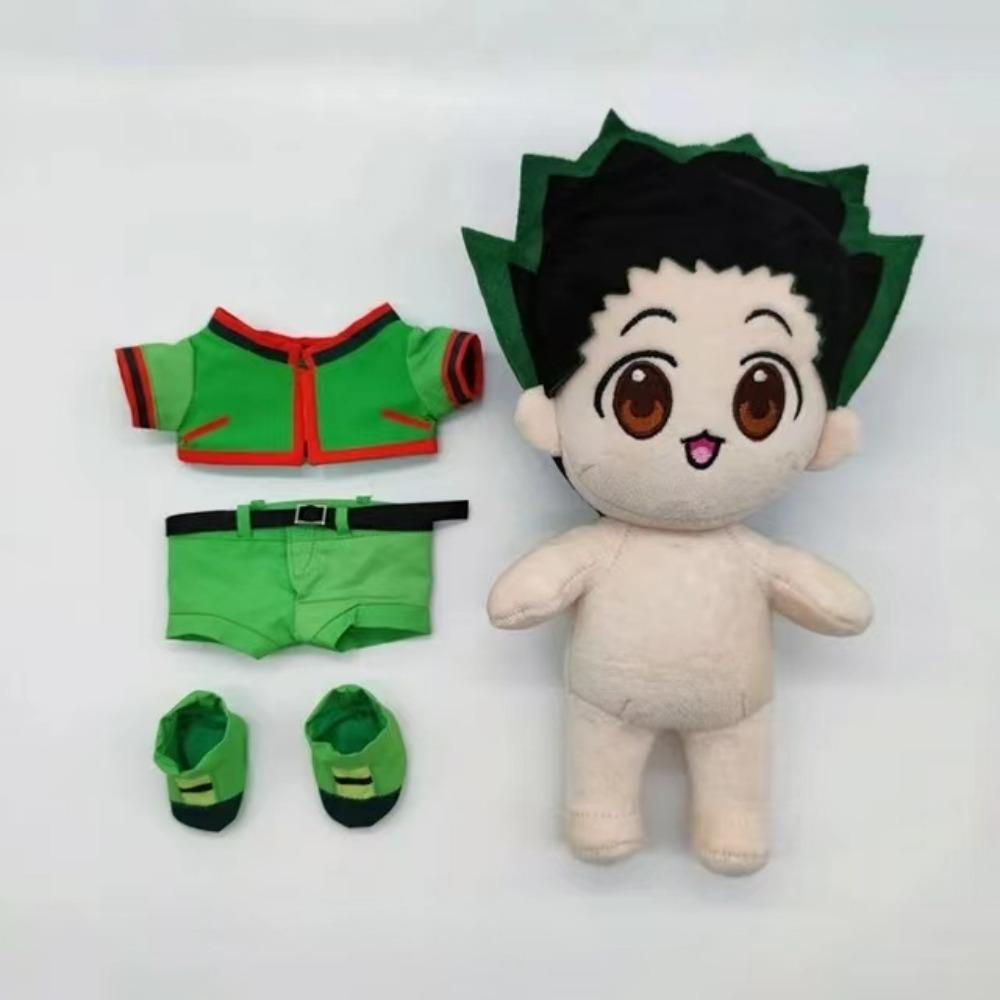 Плюшевая кукла Killua Zoldyck Gon Freecss Kurapika Hisoka Zoldyck Аниме Косплей Мягкие игрушки Детский подарок на день рождения