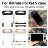 Silicone Case For Retroid Pocket 5 Game Console Dustproof Case Cover For RP5 Anti-Scratch Protector Cover Case Game Accessories