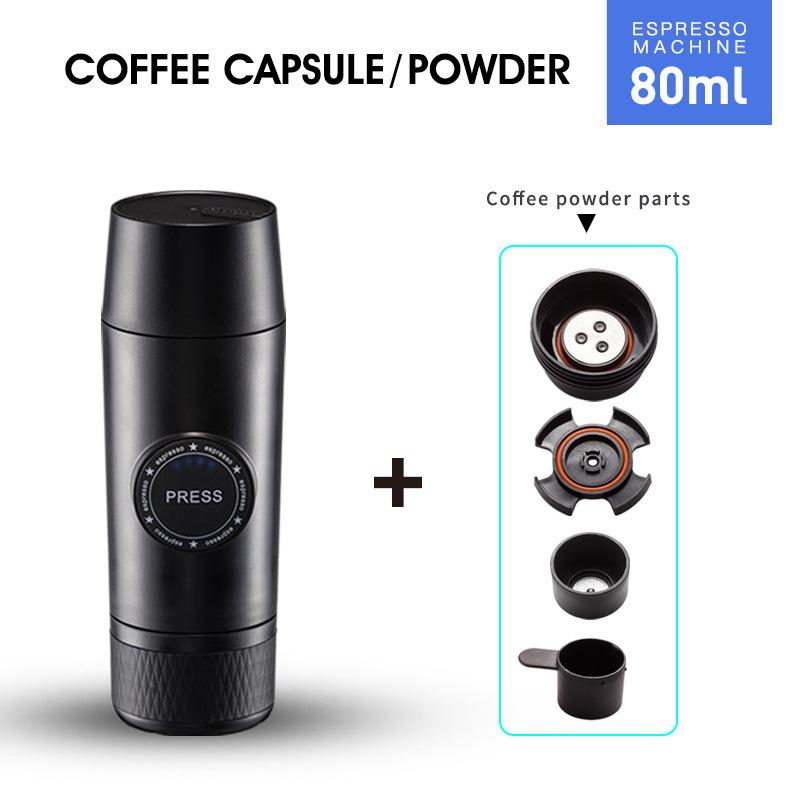 Электрическая портативная кофемашина для эспрессо, капсульная кофемашина, портативная кофемашина