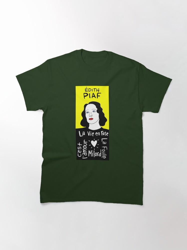 édith Piaf Edith Piaf Pop Folk Art Classic T-Shirt