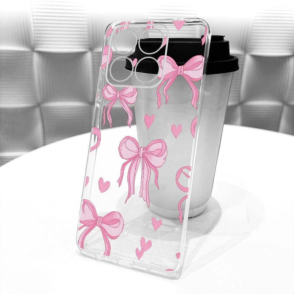 For Honor X8a 4G Case Transparent Cute Cat Fashion Butterfly Funny Painted Casing CRT-LX1 CRT-LX2 CRT-LX3