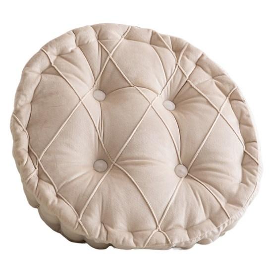 Подушка для дивана с прочной ручкой, супермягкая толстая круглая подушка для балкона, подушка для сидения на полу, товары для дома