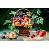 DIY 5D Full Diamond Painting Cross Stitch Flower Basket Fruit Diamond Embroidery Needlework