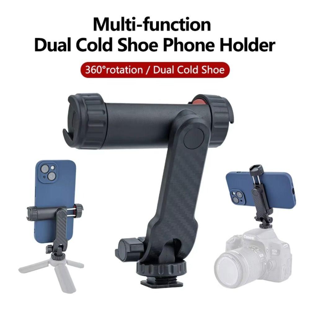 Universal Phone Tripod Mount 360° Rotatable Smartphone Mount Adapter For Smartphone Vlog