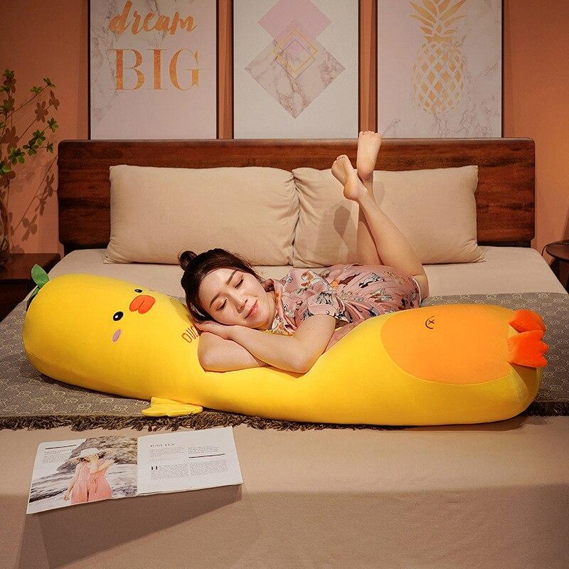 Длинные подушки куклы мягкие кавайные животные спальная подушка подарок на день рождения для детей