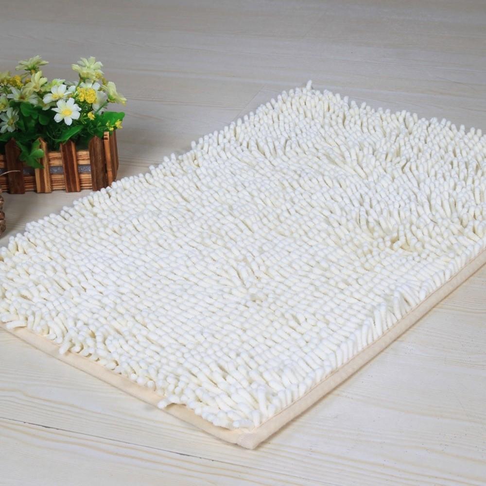 Chenille Anti Slip Bath Mat 40*60cm Super Absorbent Bath Mat New Shower Mat