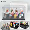 Building Block Figurine Display Box Acrylic Transparent Dustproof Small Doll Compatible Figurine Storage Box
