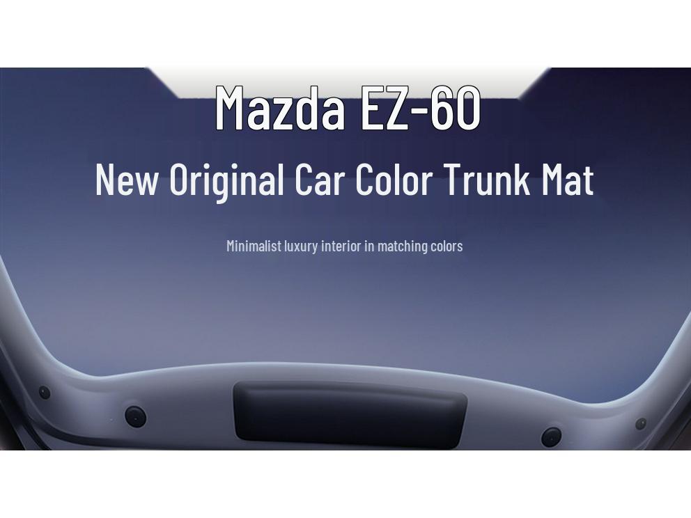 Полный коврик в багажник Mazda EZ-60 для модели 2025 года