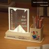 Подставка для ручек Ночник: Каллиграфический орнамент и сувенир для студента