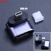 Совместимый с HDMI адаптер 90 270 градусов Прямоугольный конвертер «папа-мама» 8K HD Разъем Mini / Micro HDMI-совместимый удлинитель