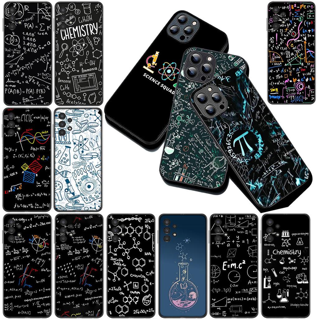 Химико-математическое уравнение Формула Чехол для телефона для Samsung Galaxy S20 S22 S21 FE Ultra Plus A07 A17 A15 A16 A25 A57 A37