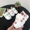 Модные кроссовки для девочек Новые универсальные удобные детские туфли Противоскользящая мягкая подошва Обувь для маленьких девочек Простые милые трендовые туфли для мальчиков Tenis