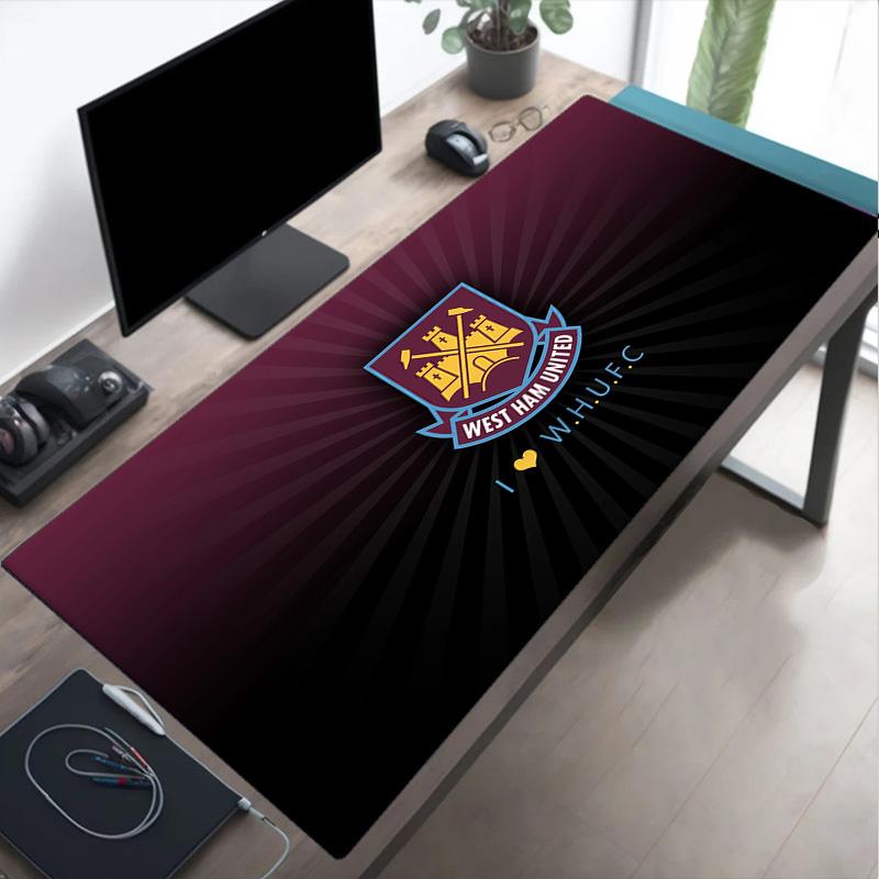 West Ham United Crest Mouse pad Mouse pad, Gaming Mouse Pad, keyboard pad, Desk Decor for computer notebook Fan Gift Birthday Gift