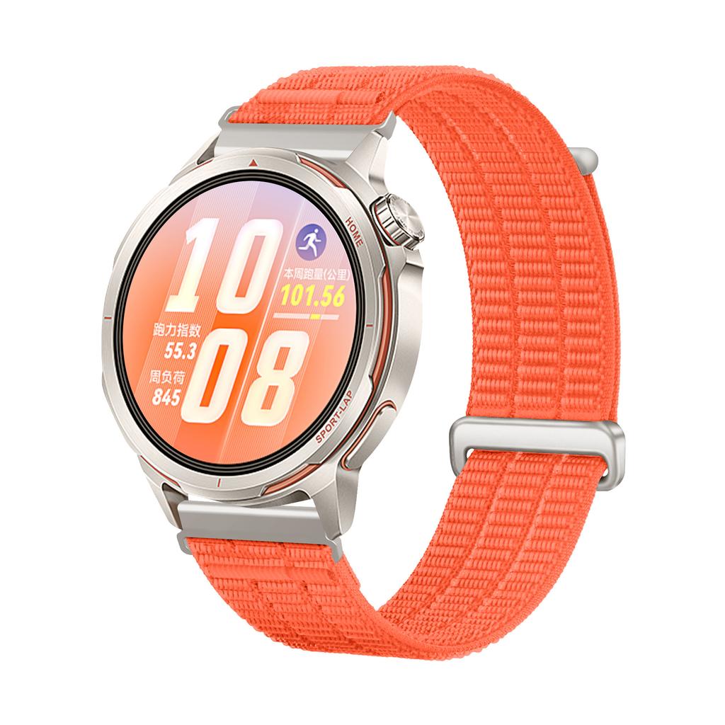 Universal 18/20/22mm wristbands  Huawei WATCH GT/Runner2, Garmin ActiveS/GT4with breathable and gradient-textured nylon fabric for a comfortable fit