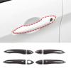 Для Alfa Romeo Giulia Stelvio 2015-Автоаксессуары ABS Carbon Fibre Car Exterior Door Handle Grab Cover Trim