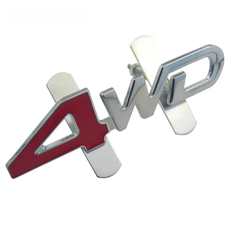 Car Styling 4WD Front Grille Emblem Auto Car Sticker Badge Decal for Jeep Wrangler Land Rover Dodge Ram KIA Chevy Subaru jvhn2