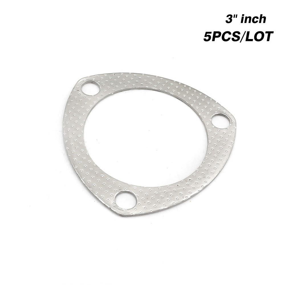 car Exhaust Gasket Flange 5pcs/Lot 2.25/2.5/2.75/3 inch Car Exhaust joints Engine Gasket/ Universal junta escape