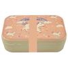 [R0617] - Bamboo Lunch Box 'Licorne My Unicorn' Pink Beige - 19x13x6 Cm