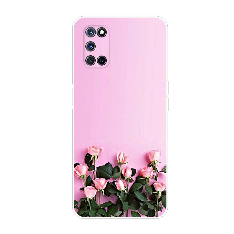 Для чехла OPPO A52 A 52 Милая раскраска Мягкий ТПУ Силиконовая задняя крышка Для OPPO A72 2020 A 72 Чехлы для телефона Для OPPO A52 A92 Capa