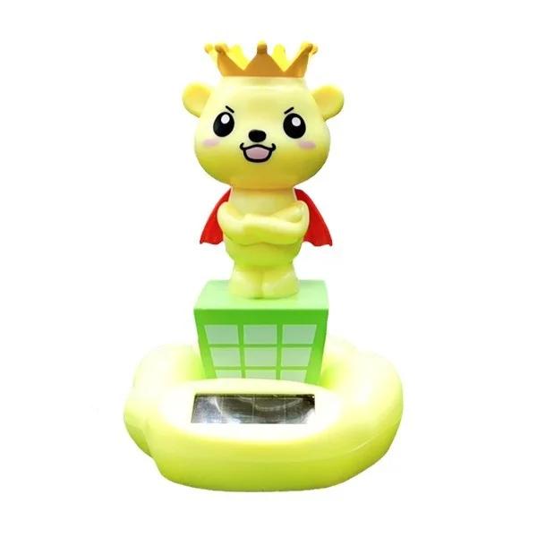 Горячая Солнечная Энергия Автомобильные Украшения Интерьера Кукла Животное Фигурка Качающаяся Модель Автомобильная Панель Приборов Украсить Детские Подарки Игрушка Новинка