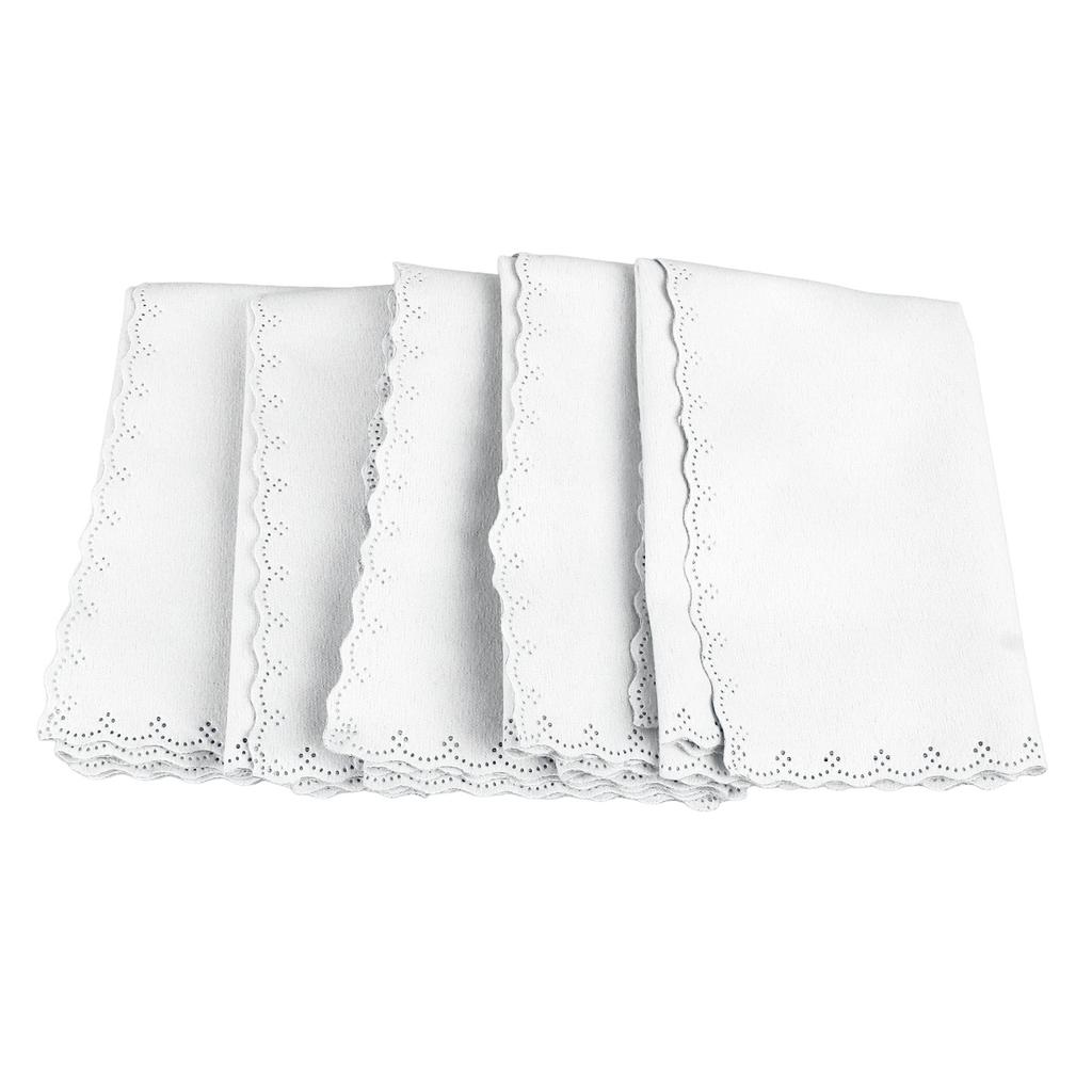 5PCS Piano Cleaning Cloth Musical Instruments Polishing Cleaning Cloth for Guitar Bass Violin