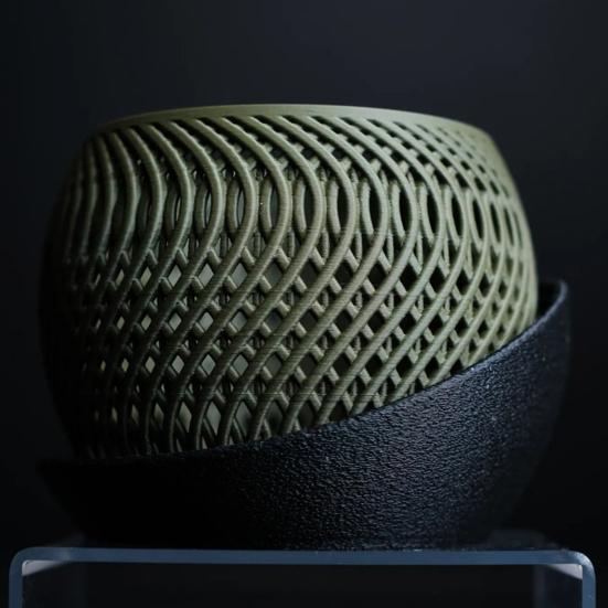 Цветочный горшок, напечатанный на 3D-принтере, легкий цветочный горшок с дренажными отверстиями, кашпо для орхидей с поддоном для комнатных растений, уличного декора для сада и дома