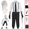 Anime Bungo Stray Dogs Atsushi Nakajima Cosplay Costume Shirts Pants Uniform Suits Halloween Carnival Christmas Party Clothes