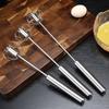 Kitchen Stainless Steel Whisk Hand Pressure Semi-Automatic Egg Beater Mixer